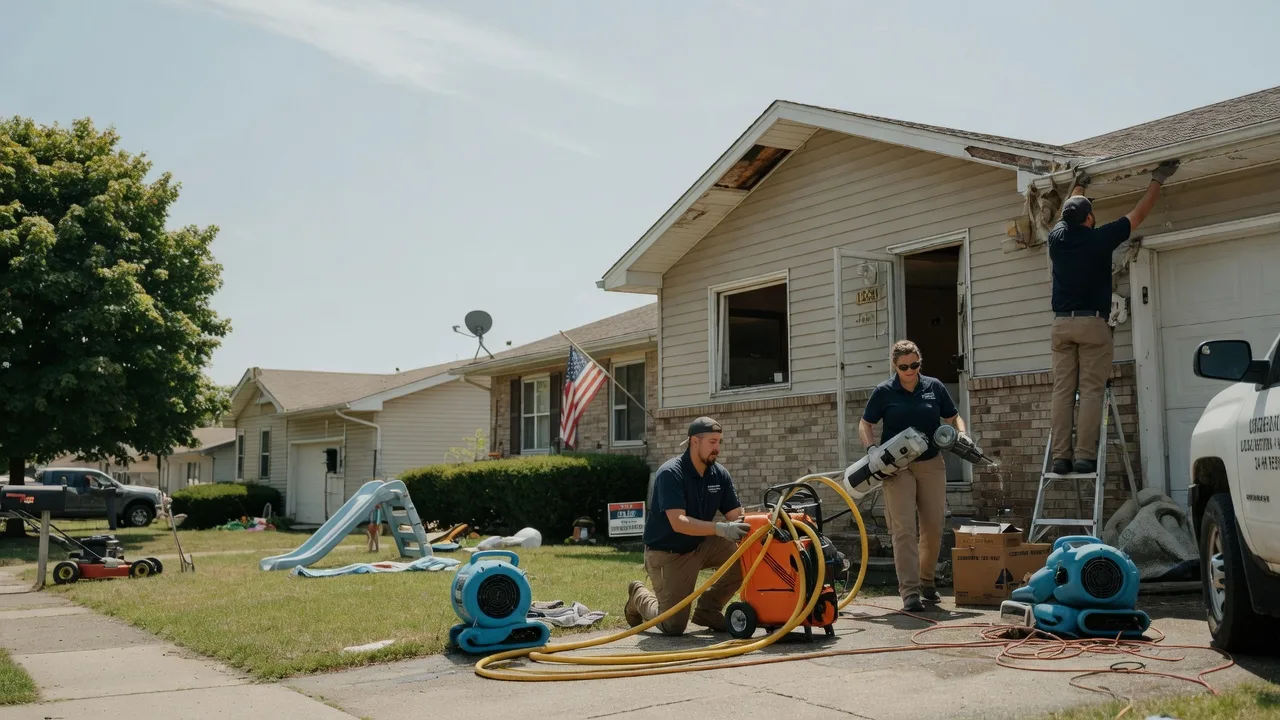 Water Damage Restoration in Burden, KS near me